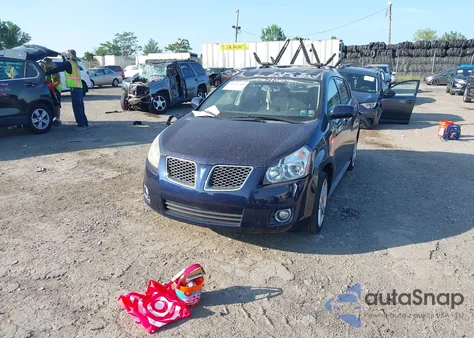 2009 Pontiac Vibe из США, поврежденный, VIN 5Y2SM67009Z472889